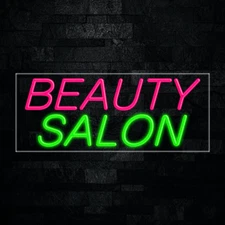 Beauty Salon LED Neon Sign 30"L x 12"H #30020