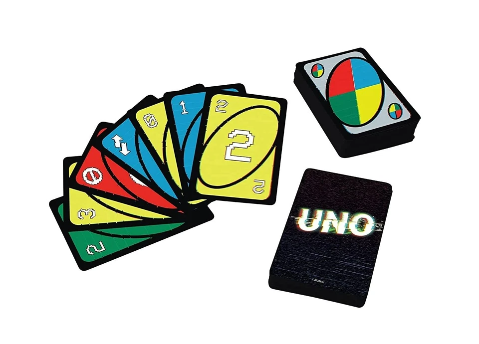 Mattel Games UNO Iconic 2000s Card Game GXV51 #4 Of 5 In Series Special Edition - Image 3 of 4
