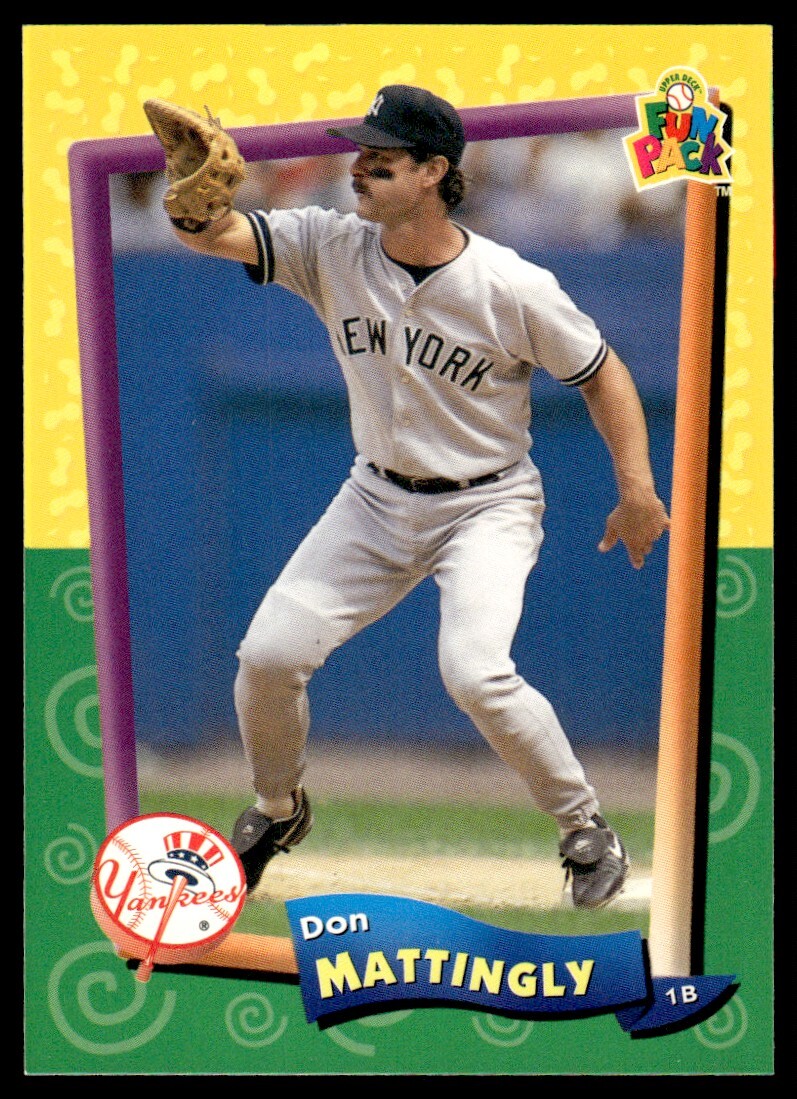 1994 Upper Deck Fun Pack Don Mattingly New York Yankees #123