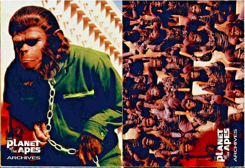 1999 Inkworks The Planet of the Apes Archives Promo Cards P1 & P2 - Picture 1 of 6