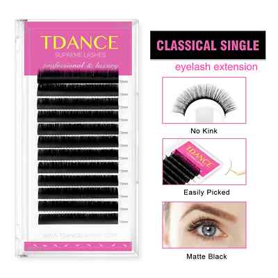 Faux Lashes Extension Professionals Soft Cruelty Free Mink Makeup Eyelashes HOT