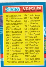 FREE SHIPPING-MINT-1991 Donruss Checklist #386