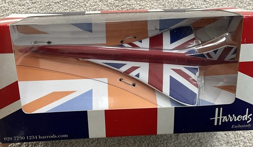 Corgi Classic Model CC84001 Harrods - Union Jack Concorde from 2004 - Picture 2 of 3