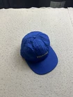 Chapeau homme FW14 Supreme bleu matelassé nylon 6 panneaux casquette brodé