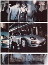 2001 Mitsubishi Eclipse Coupe, Stunning American Issue Magazine Ad