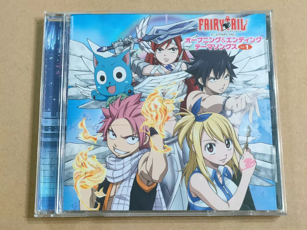 Fairy Tail anime SOUNDTRACK CD Opening & ending theme songs Vol.1