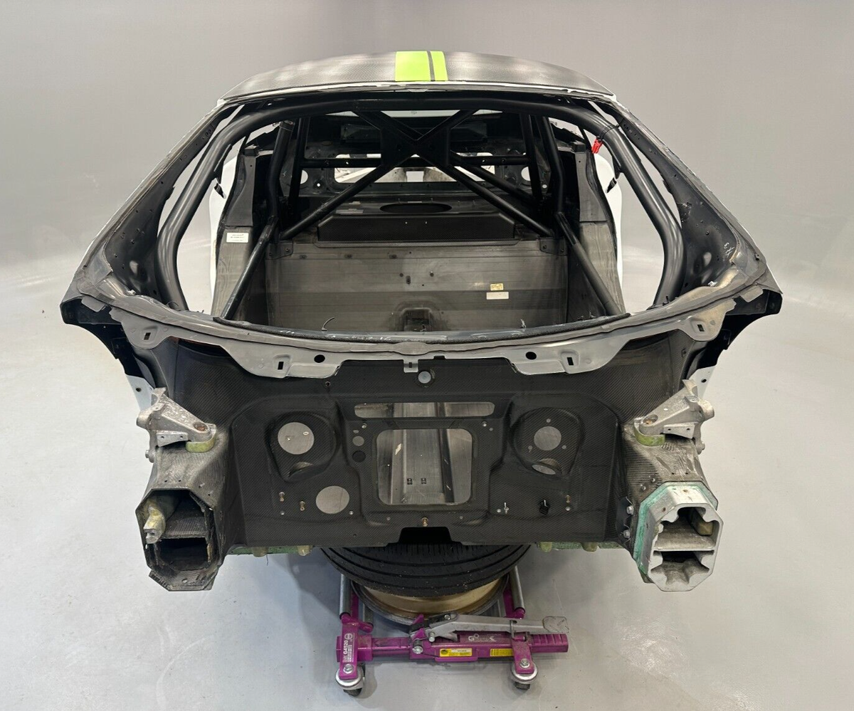 GENUINE MCLAREN 570S GT4 CARBON FIBRE CHASSIS TUB FIA MSO ROLL