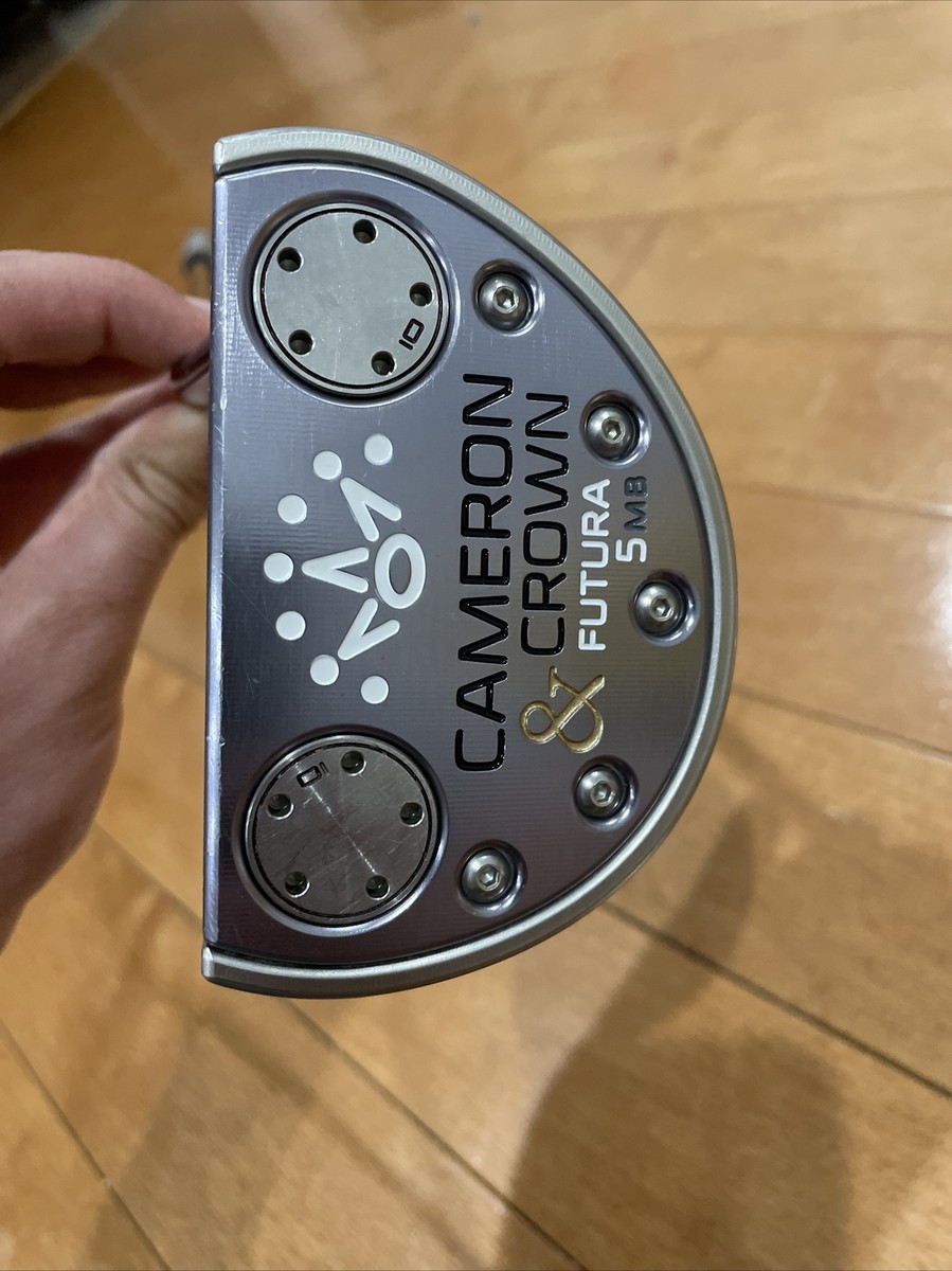 Rare Vintage SCOTTY CAMERON CROWN FUTURA 5MB 33 Steel Mens