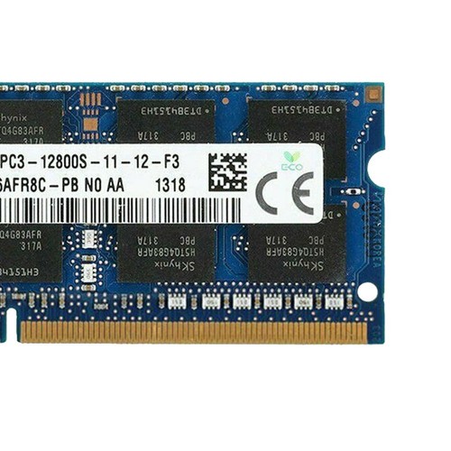 16GB 2x 8GB 4GB DDR3 PC3-12800S 1600 SODIMM 204Pin Laptop Memory RAM For SKHynix - Picture 6 of 9