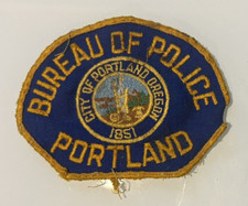 Vintage Obsolete City of Portland Oregon Bureau of Police Patch