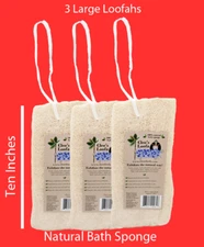 3pcs Large Bath Loofah | Exfoliating Loofah |  | Loofah Sponge | Bath Sponge