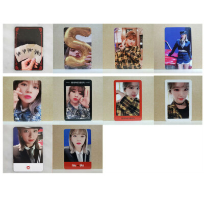 Kpop TWICE Yes or Yes Album Photo Cards Self Made Autograph