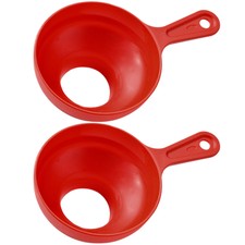 2 Pcs Imbuto Per Liquidi Da Cucina Può Bocca Larga Salse Potere