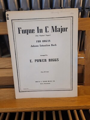 * Bach, ed Biggs: Fanfare in C Major; organ (Gray)