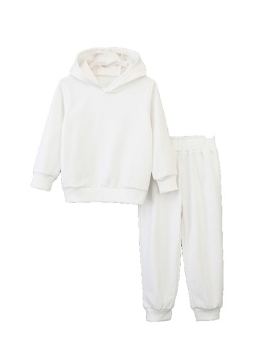 Boys Tracksuit Set Activewear Hooded Sport Suit Kids Sweatshirt Casual Outfits - Picture 28 of 43
