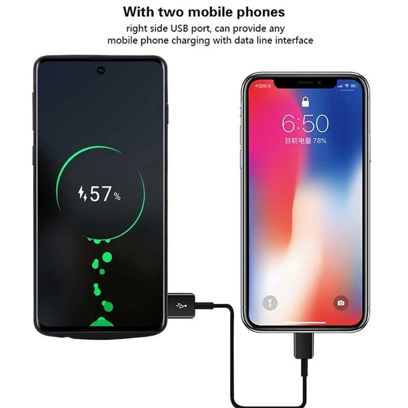 Battery Charger Case For iPhone 13 12 11 Pro Max Mini 6 7 8 Plus SE2 XR XS Max - Image 3 of 4