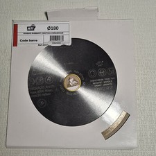 🔅 ATI disque diamant continu 180 mm céramique, marbre, granit, gres