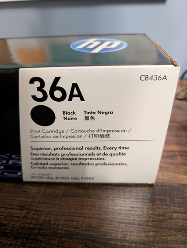 HP 35A LaserJet Toner Cartridge - Black (CB435A)