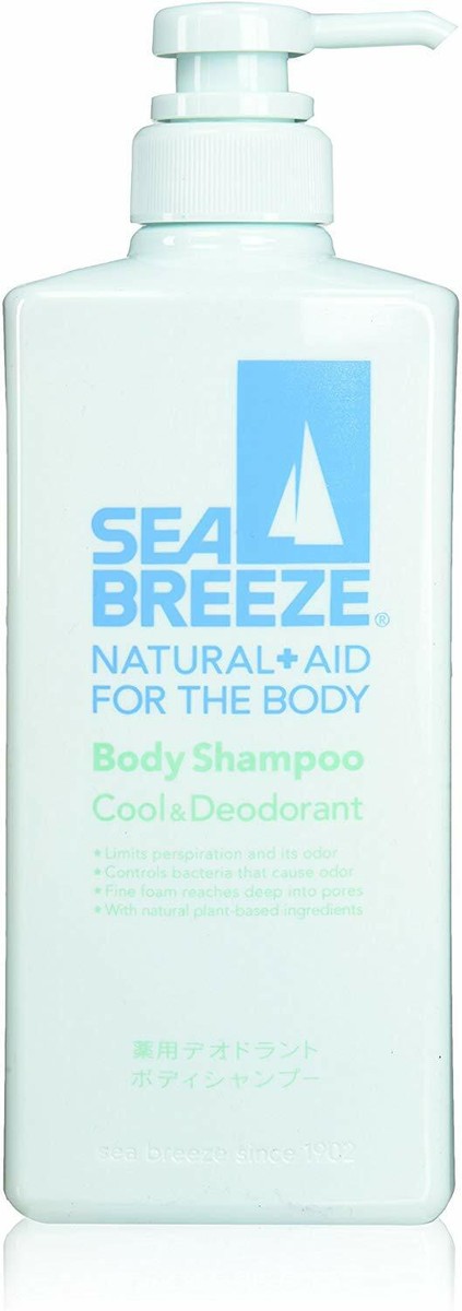 Shiseido SEA BREEZE Body Shampoo A Cool & Deodorant 600ml | eBay