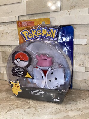 Pokemon Throw 'N' Pop Ditto + Poke Ball TOMY 
