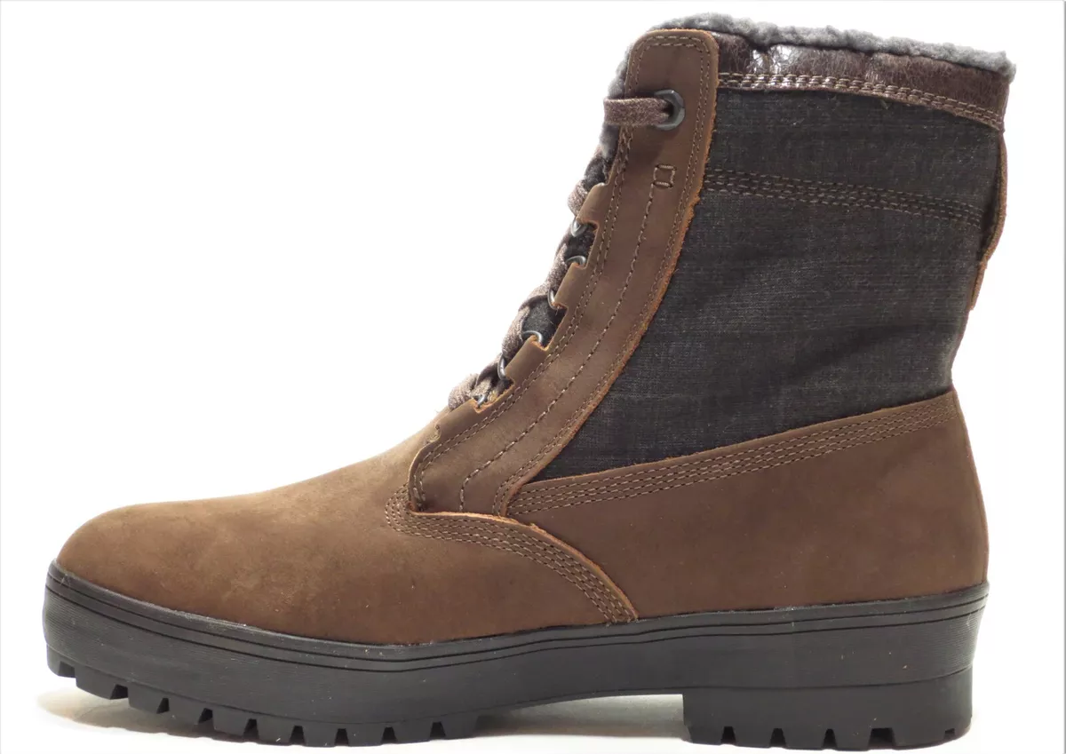 Timberland Men s Spruce Mountain Dark Brown Waterproof Winter Boots Style A1UBK