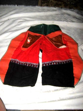 A Pair of Vintage Circa 1960's Infant Childs Cowboy Pants with Holsters Sz 2-3