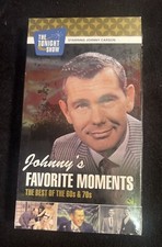 VHS -Johnny's Favorite Moments Best of the 60’s & 70’s Johnny Carson, New Sealed