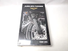 Arlen Ness 40-513 Hot Legs Dual Disc Fork Leg Set Smooth Black 14-23 HD Touring