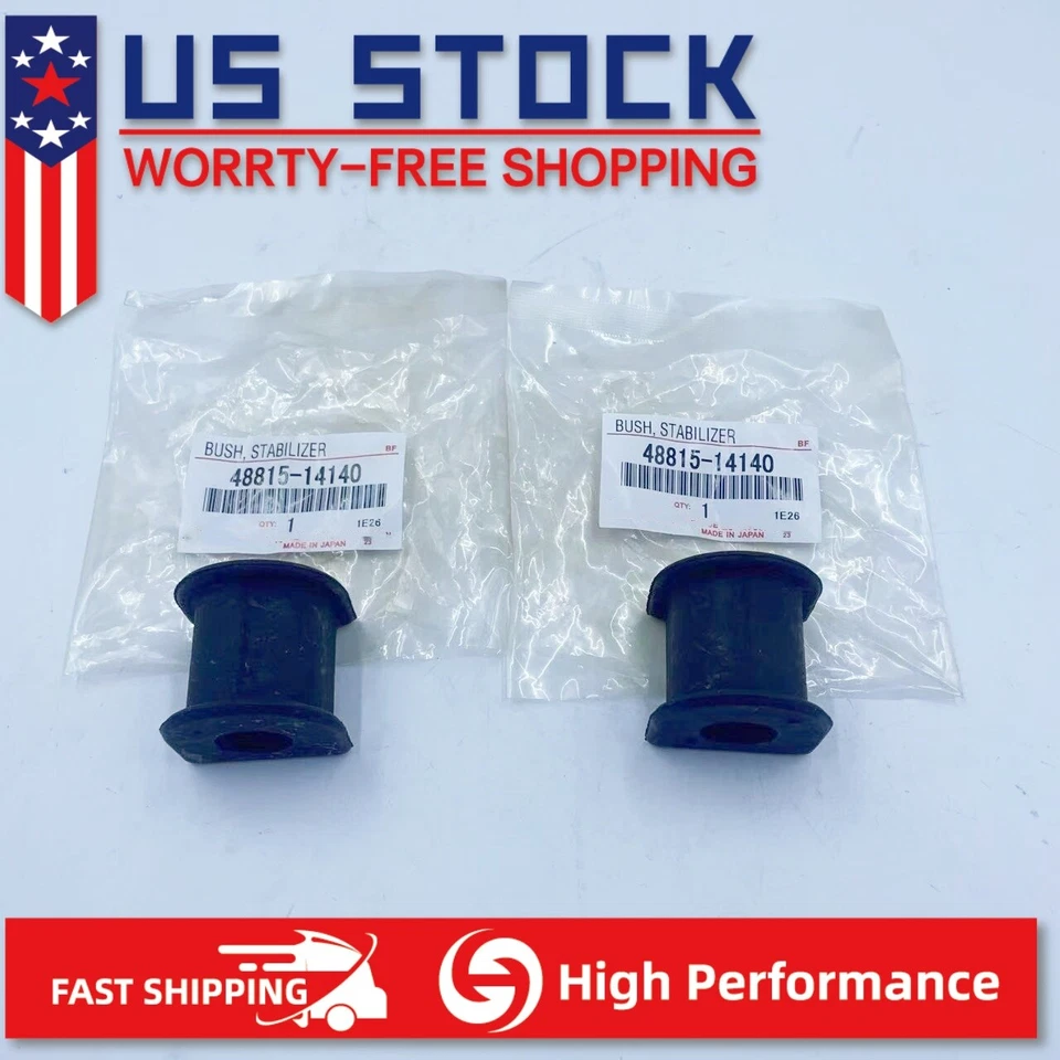 OEM FOR TOYOTA 4RUNNER LEXUS GX470 REAR STABILIZER BAR BUSHING SET 48815-14140 - Image 2 of 4