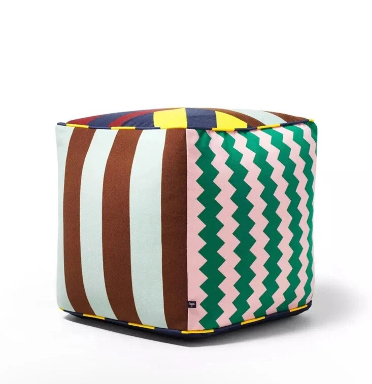 Orange pouf sale ottoman target