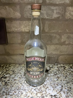 Belle Meade Reserve Bourbon Whiskey Cask Strength Barrel Proof EMPTY