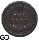 1894/94 Indian Head Cent Penny, Re-Punched Date — photo 2