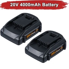 2Pcs Battery 4.0Ah 18V Li-ion For WA3512.1 WA3520 WA3525 WG251 WG151 WG540
