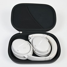 Bose QuietComfort Bluetooth Headphones, Wireless Over Ear ANC White - Open Box