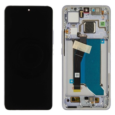 Original OLED Display Touch + Rahmen Xiaomi 14T Pro Blau 2407FPN8EG