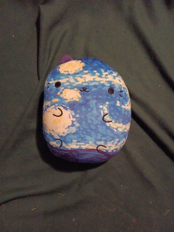  Cats vs. Pickles Vincent Van Meow Starry Night 8” Beanbag Plush Gogh One Ear