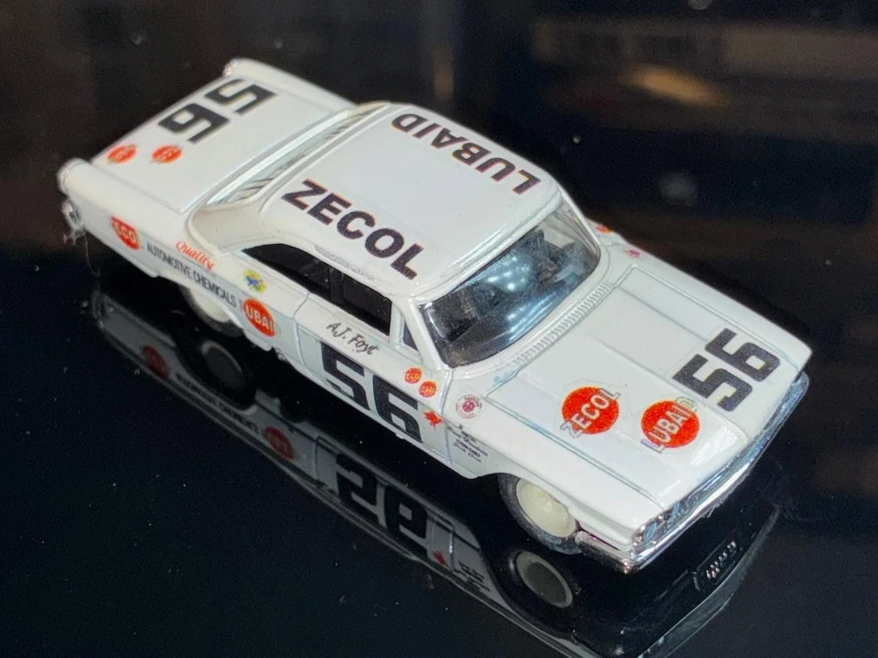 CUSTOM RCCA AJ Foyt 1963 Ford Galaxie, Lubaid Zelcol Products, 1/64th - Image 2 of 4