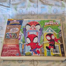 Spin Master Marvel Spidey Amazing Friends Wood Puzzles Set 5 Age 3 11025BPQ