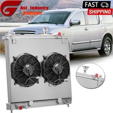 3 Row Radiator Shroud Fan For 2005-2015 Nissan Armada Titaninfiniti Qx56 5.6 At 3 Row Radiator Shroud Fan For 2005-2015 Nissan Armada Titaninfiniti Qx56 5.6 At
