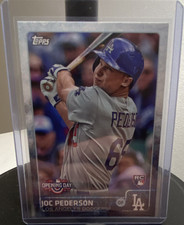 Topps 2015 Joc Pederson Rookie #193 Los Angeles Dodgers MLB Baseball Card. rookie card picture