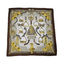Hermes Etriers Silk Scarf