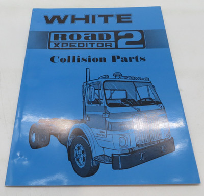 1970's WHITE ROAD EXPEDITOR 2 COLLISION PARTS Vintage Dealer Brochure spec data