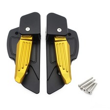 Rear Footrests with Mounting Screws Foldable Rear Foot Peg Ribbed for