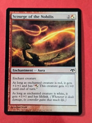 2008 Magic The Gathering Eventide #146 Scourge of the Nobilis, C, NF, cd3