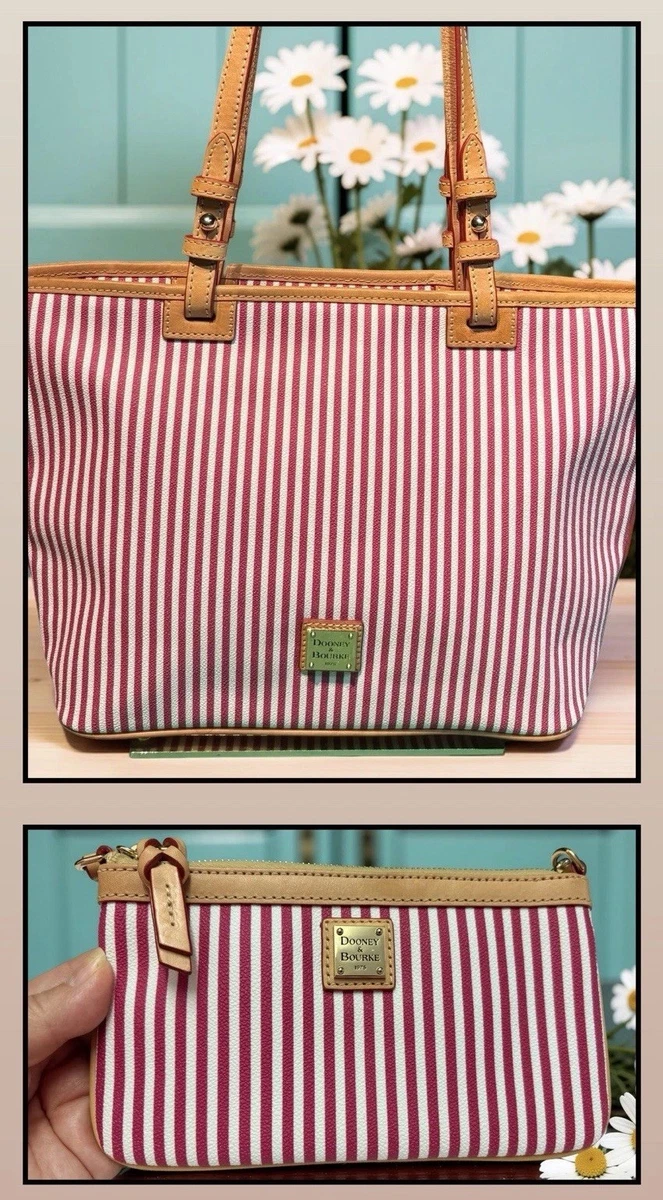 Borsetta Dooney & Bourke Casey Grain, Pochette In Pelle Con Tracolla Regolabile, Made In USA - 2