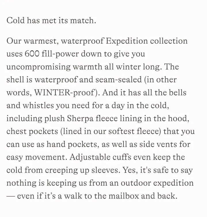 New Lands End EXPEDITION DOWN PaRkA 2 / 4 PeTiTe XS WATERPROOF Winter Women PXS - Image 4 of 4