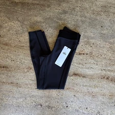NWT Alo Yoga Airlift High-Waist 7/8 Line Up Legging Size XXSmall Black
