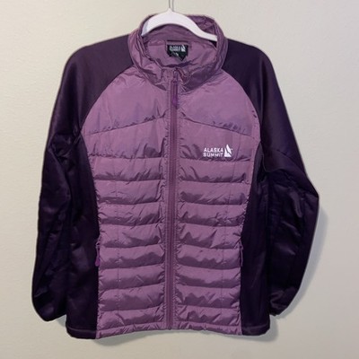 Alaska Summit Women s Puffer Jacket Purple