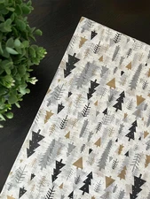 MIDNIGHT FOREST Design Tissue Paper Sheets Choose Size & Package Amount