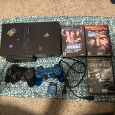 Sony PlayStation 2 PS2 Fat Bundle Controllers Games Tested READ